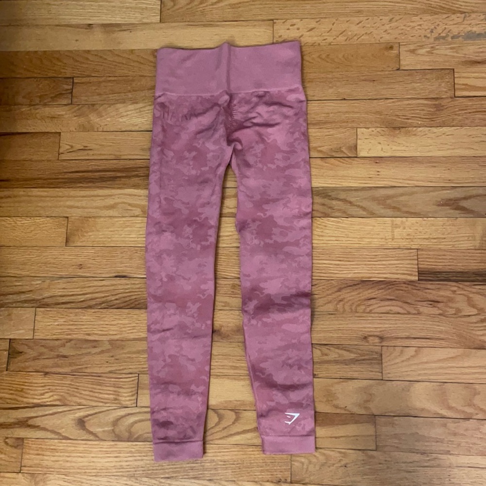 adapt camo seamless link gymshark leggings